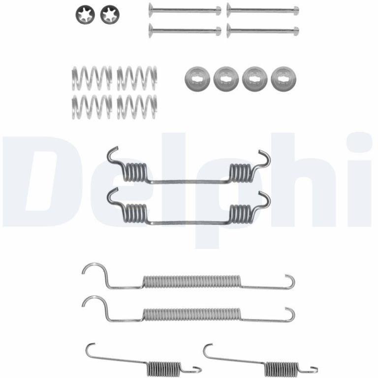 Juego de accesorios, zapatas de freno DELPHI ref. LY1359