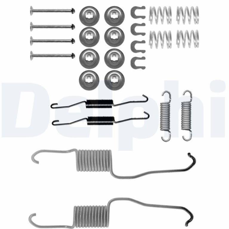 Juego de accesorios, zapatas de freno DELPHI ref. LY1361