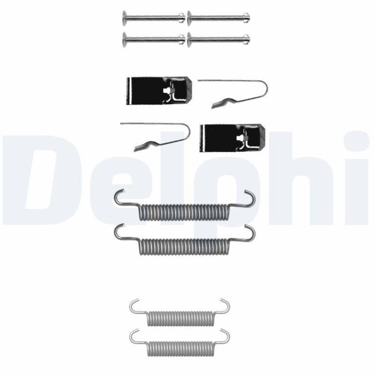 Kit d'accessoires pour mâchoire de frein à tambour DELPHI ref. LY1362
