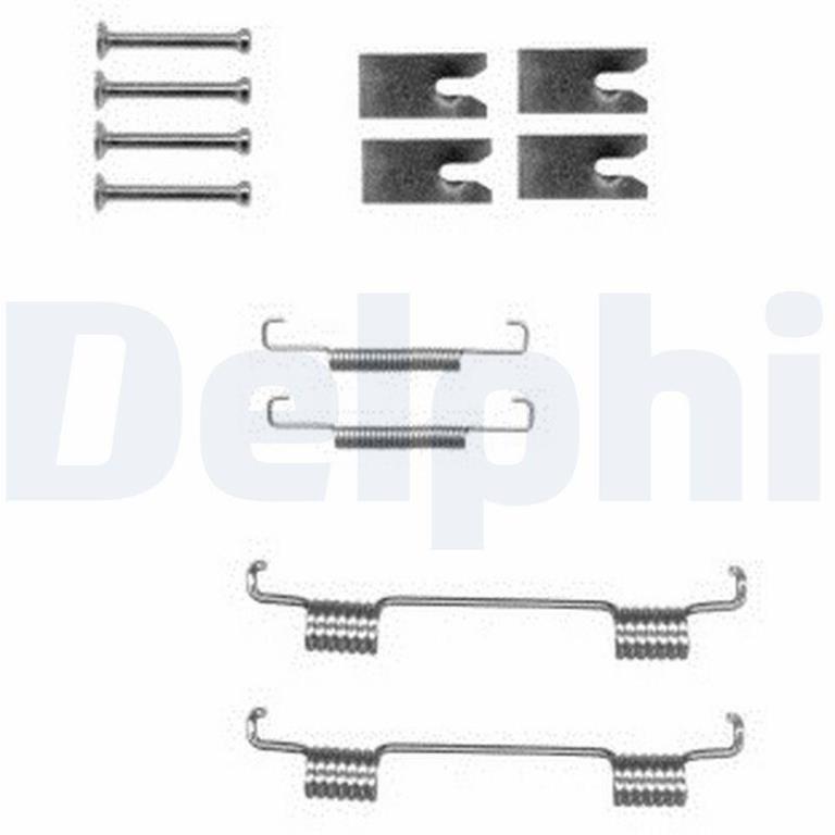 Kit d'accessoires pour mâchoire de frein à tambour DELPHI LY1366