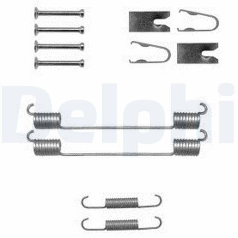 Kit d'accessoires pour mâchoire de frein à tambour DELPHI ref. LY1369