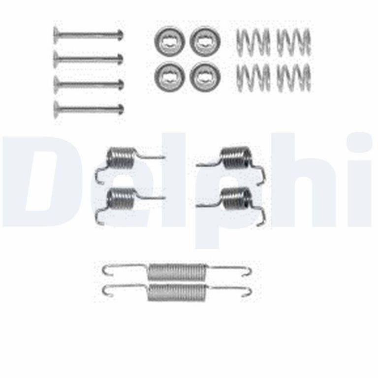 Juego de accesorios, zapatas de freno DELPHI ref. LY1372