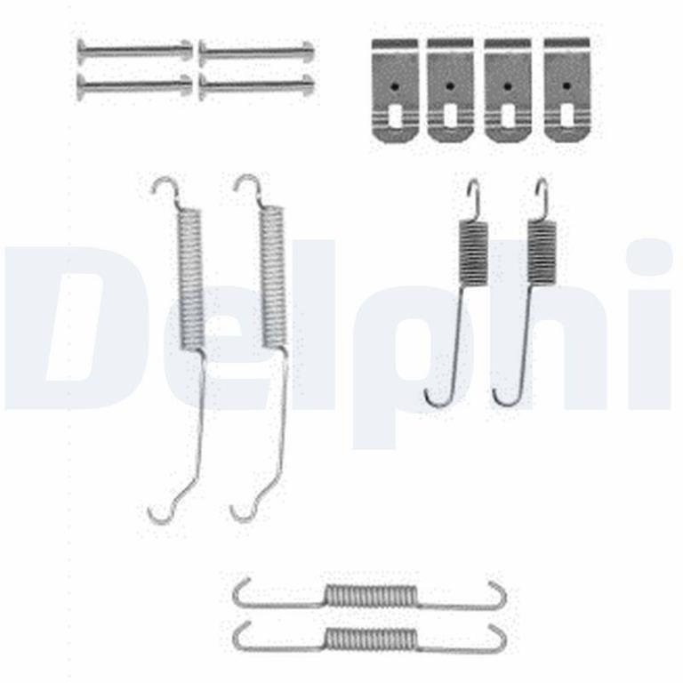 Juego de accesorios, zapatas de freno DELPHI ref. LY1374
