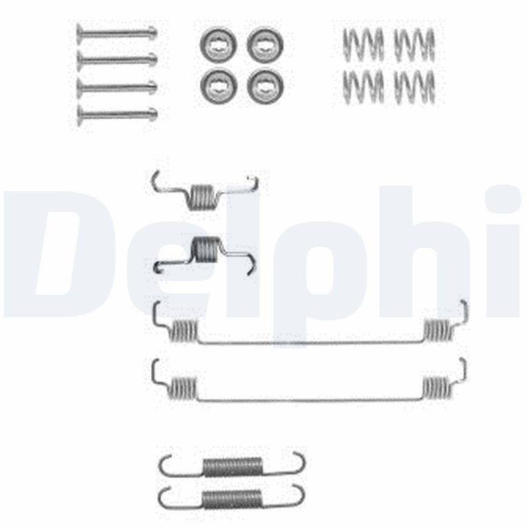 Juego de accesorios, zapatas de freno DELPHI ref. LY1376