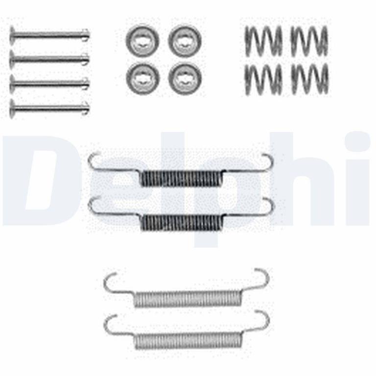 Juego de accesorios, zapatas de freno DELPHI ref. LY1377