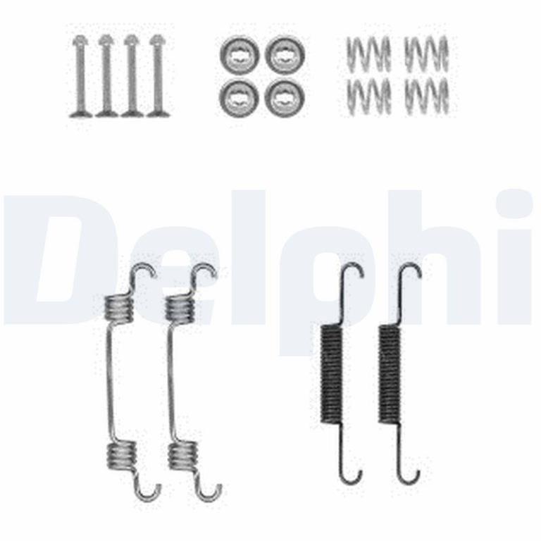 Juego de accesorios, zapatas de freno DELPHI ref. LY1381
