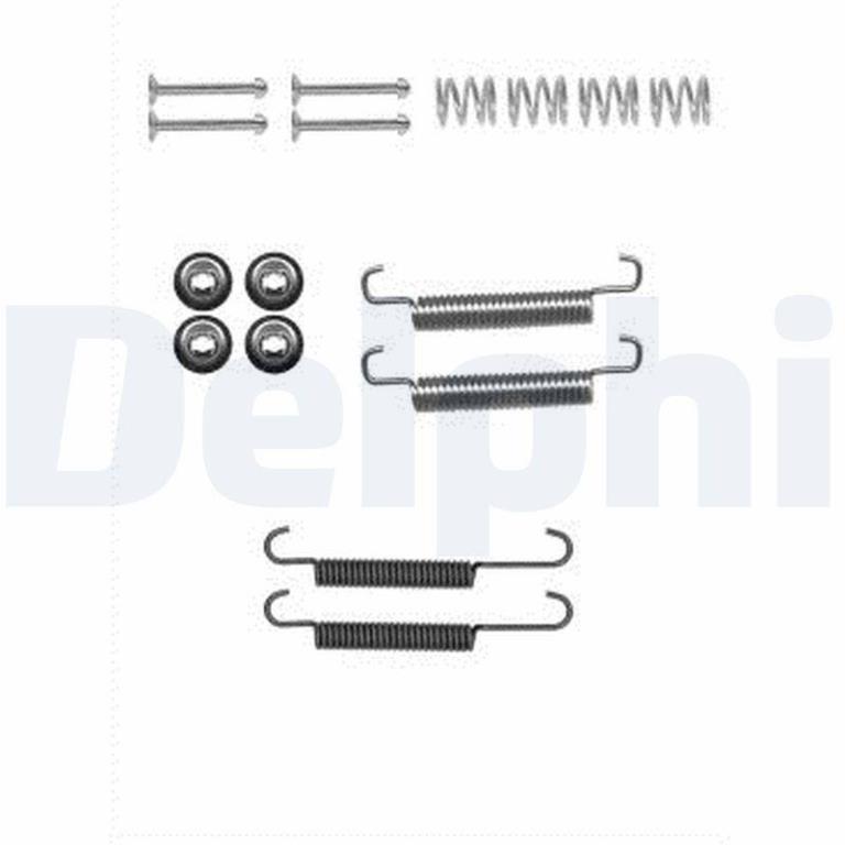 Juego de accesorios, zapatas de freno DELPHI ref. LY1384