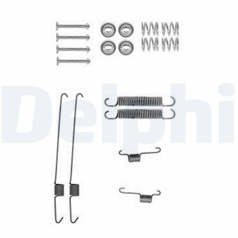 Juego de accesorios, zapatas de freno DELPHI ref. LY1387
