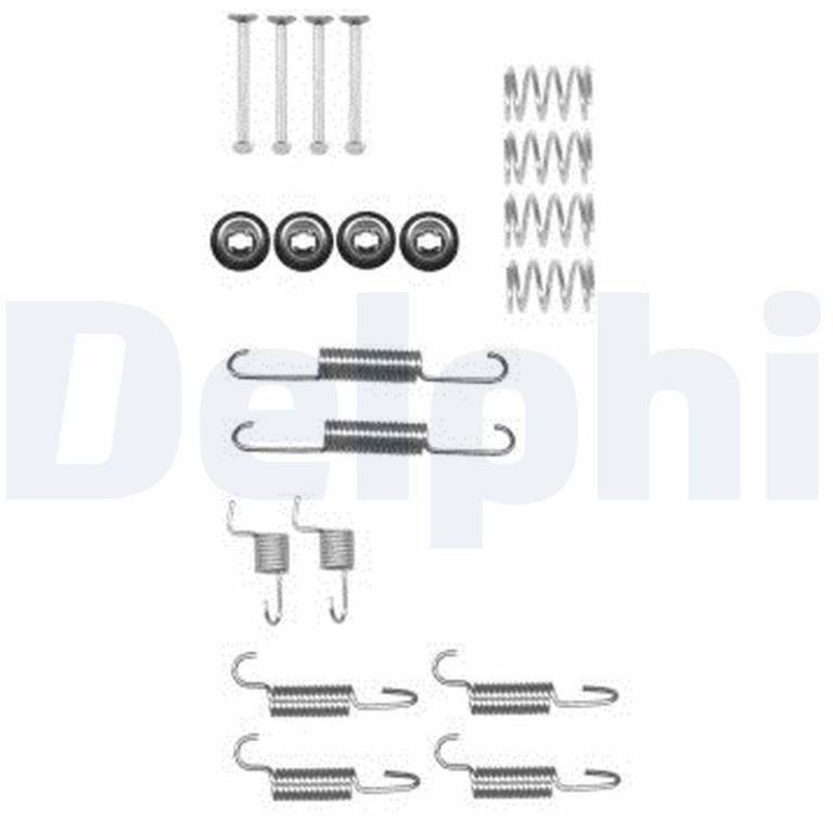Juego de accesorios, zapatas de freno DELPHI ref. LY1391