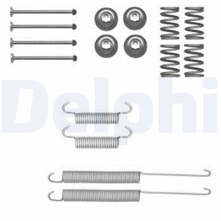 Juego de accesorios, zapatas de freno DELPHI ref. LY1392