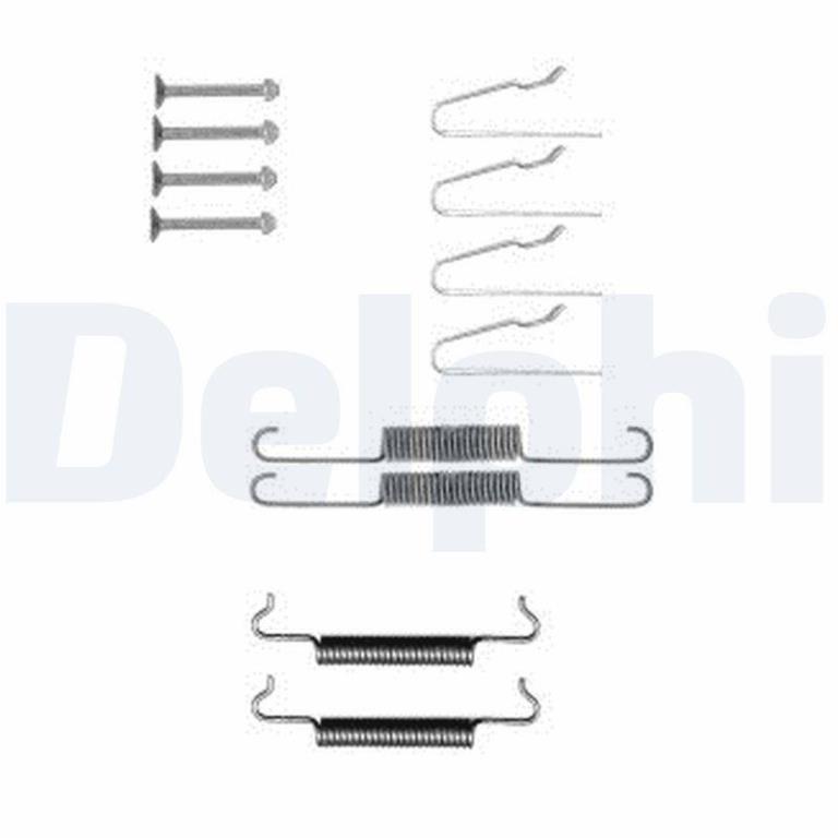 Juego de accesorios, zapatas de freno DELPHI ref. LY1393