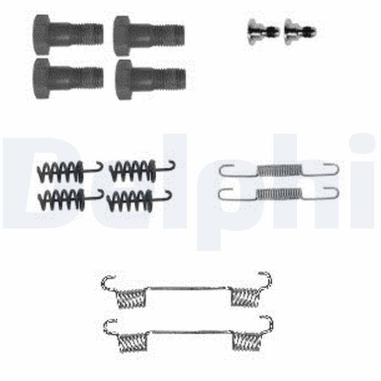 Juego de accesorios, zapatas de freno DELPHI ref. LY1395