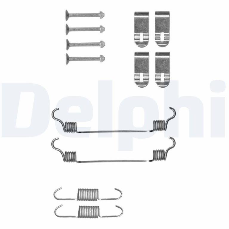 Juego de accesorios, zapatas de freno DELPHI ref. LY1400