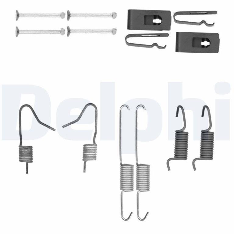 Juego de accesorios, zapatas de freno DELPHI ref. LY1402