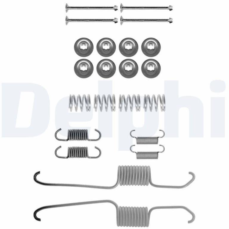 Kit d'accessoires pour mâchoire de frein à tambour DELPHI ref. LY1403