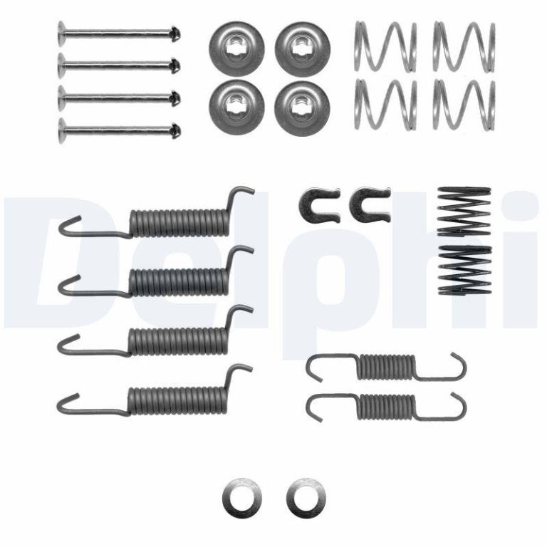 Juego de accesorios, zapatas de freno DELPHI ref. LY1406