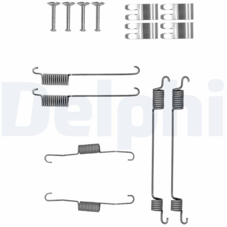 Kit d'accessoires pour mâchoire de frein à tambour DELPHI ref. LY1410