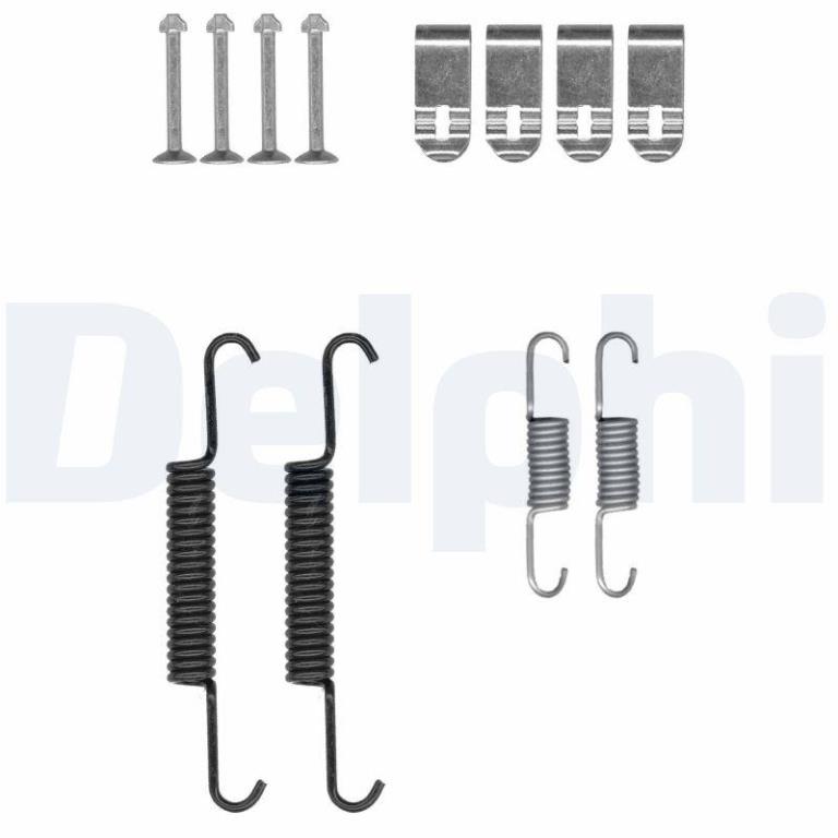Juego de accesorios, zapatas de freno DELPHI ref. LY1413