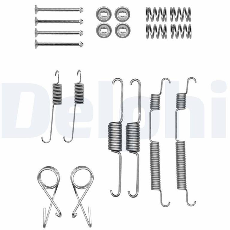 Juego de accesorios, zapatas de freno DELPHI ref. LY1415