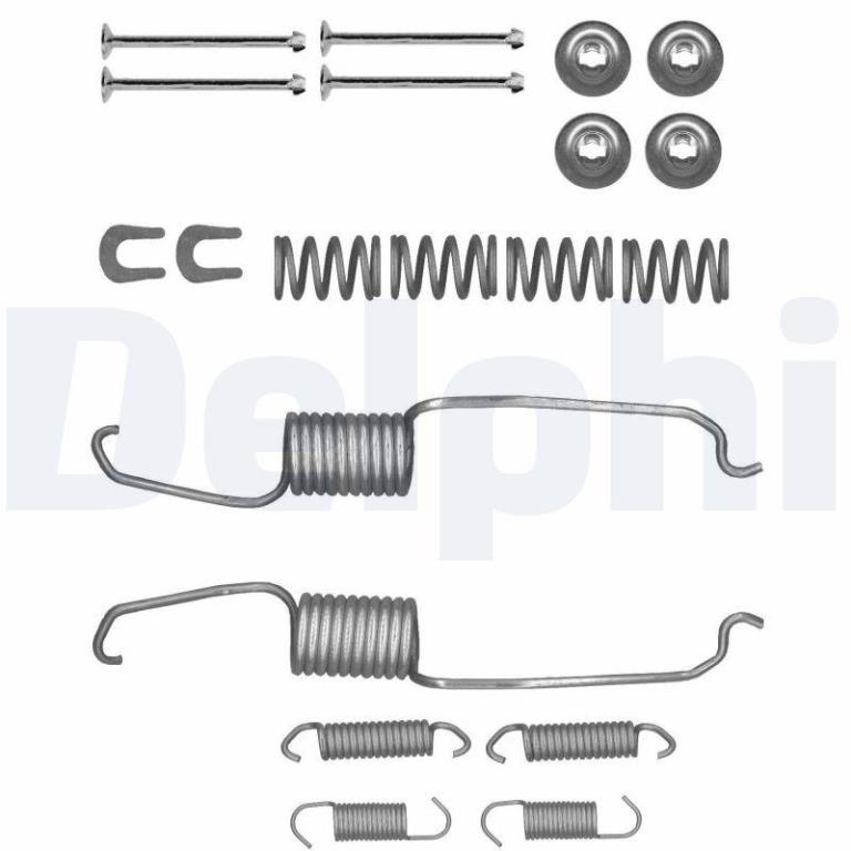 Juego de accesorios, zapatas de freno DELPHI ref. LY1416