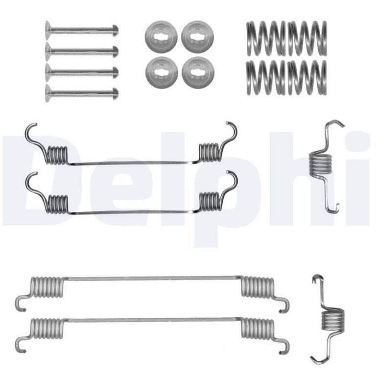 Kit d'accessoires pour mâchoire de frein à tambour DELPHI LY1429