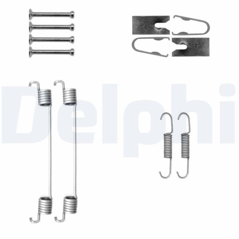 Juego de accesorios, zapatas de freno DELPHI ref. LY1430