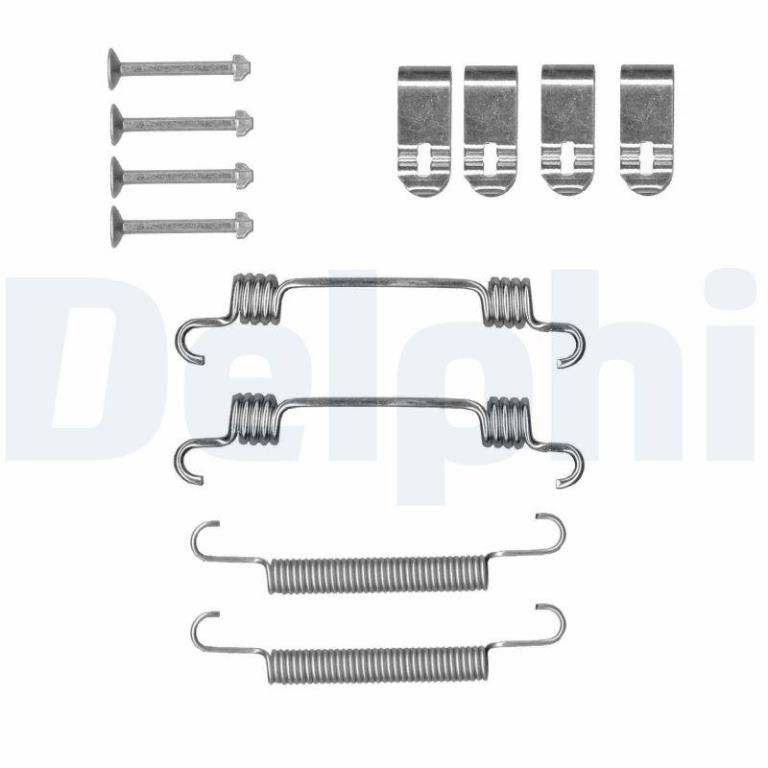 Juego de accesorios, zapatas de freno DELPHI ref. LY1436