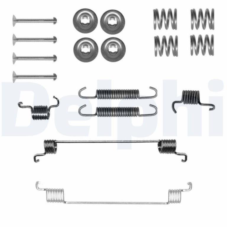 Juego de accesorios, zapatas de freno DELPHI ref. LY1437