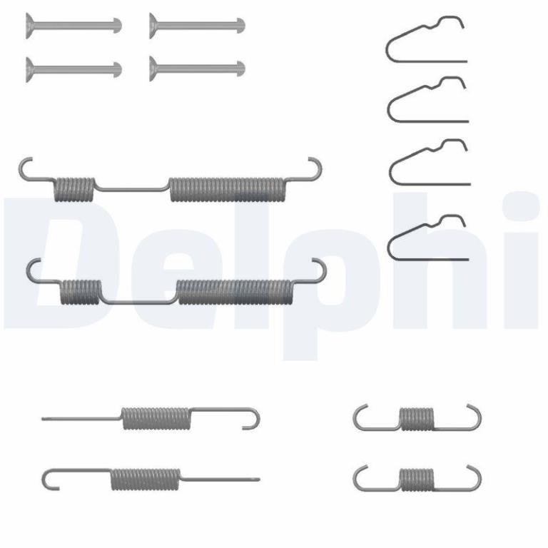 Juego de accesorios, zapatas de freno DELPHI ref. LY1438
