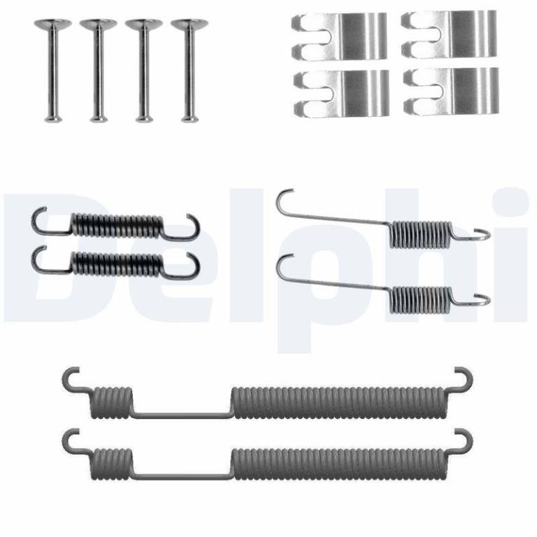 Juego de accesorios, zapatas de freno DELPHI ref. LY1439