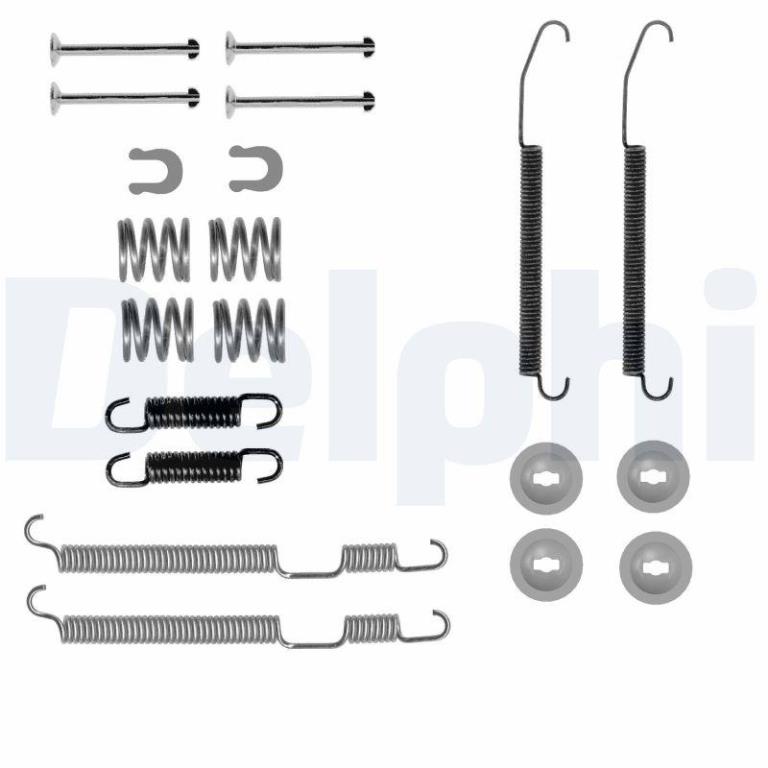 Juego de accesorios, zapatas de freno DELPHI ref. LY1440
