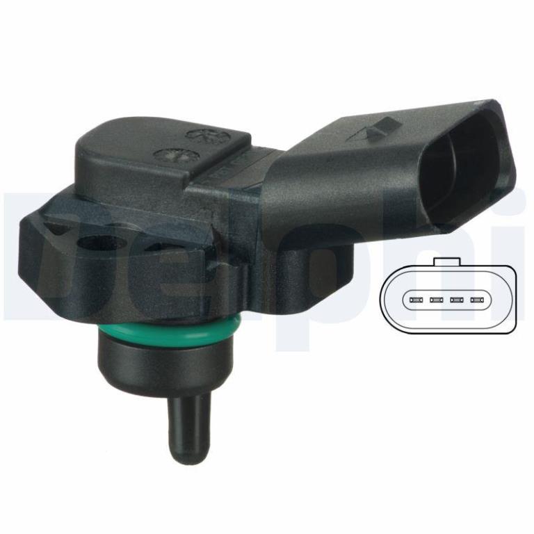 Sensor de pressão de admissão DELPHI PS10098