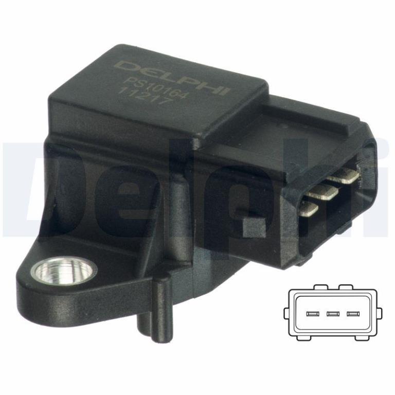 Sensor, presión colector de admisión DELPHI PS10164