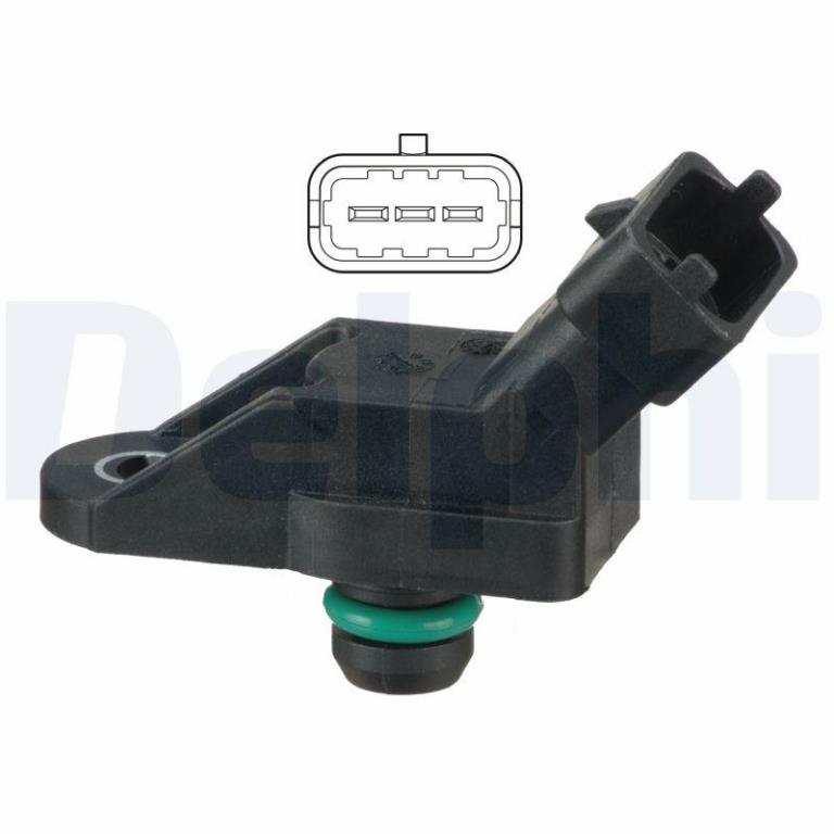 Sensor de pressão de admissão DELPHI PS10186