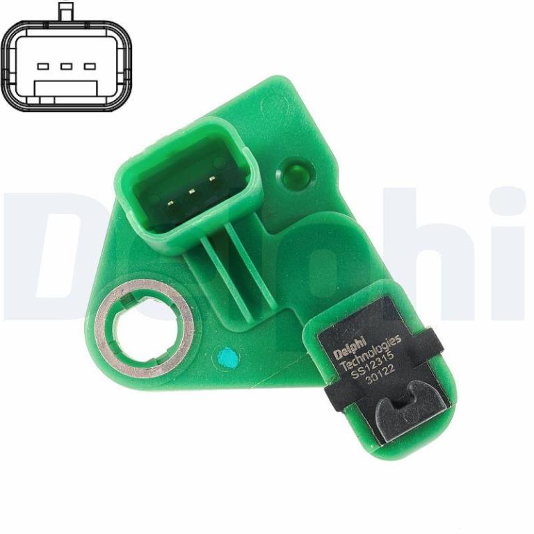 Capteur de régime moteur (Capteur PMH) DELPHI ref. SS12315-12B1