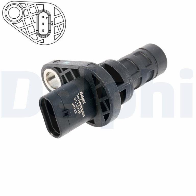 Sensor de rotações motor DELPHI ref. SS12316-12B1