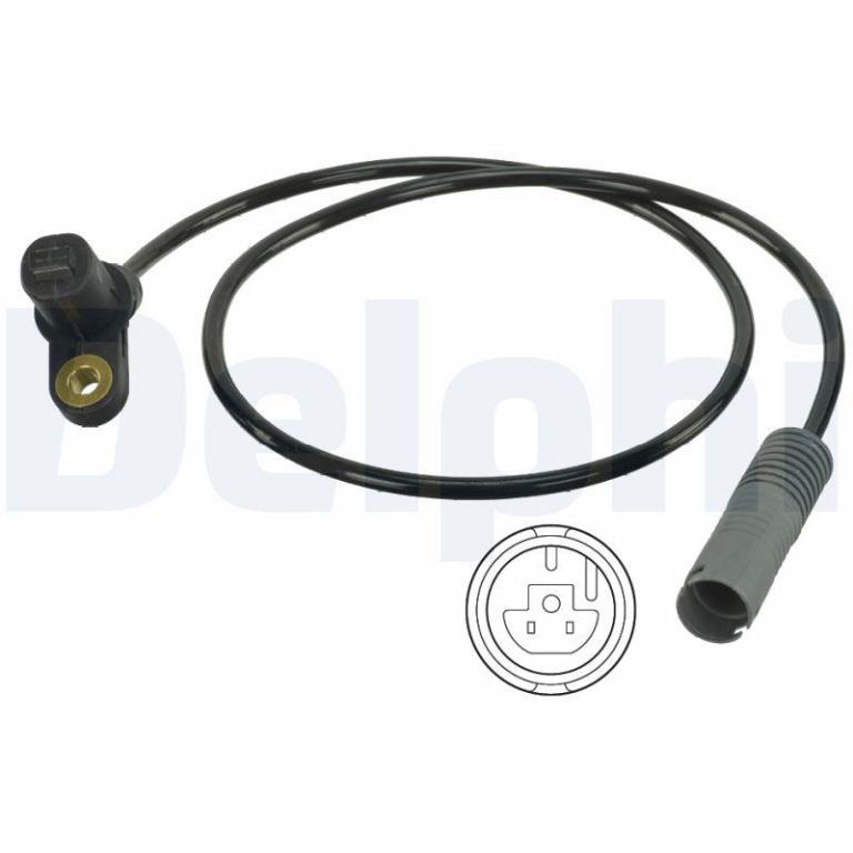 Capteur ABS (Capteur de vitesse de roue) DELPHI ref. SS20006