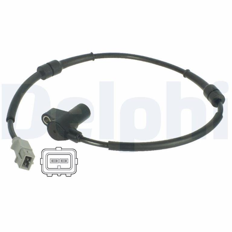 Capteur ABS (Capteur de vitesse de roue) DELPHI ref. SS20067