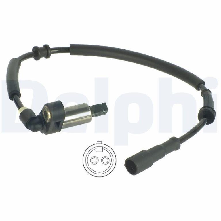 Capteur ABS (Capteur de vitesse de roue) DELPHI ref. SS20146
