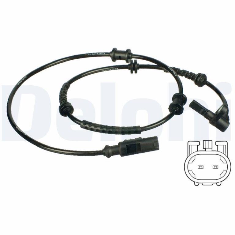 Capteur ABS (Capteur de vitesse de roue) DELPHI ref. SS20319