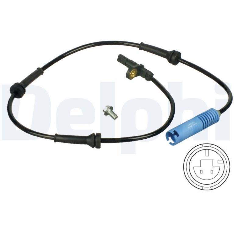 Capteur ABS (Capteur de vitesse de roue) DELPHI ref. SS20340