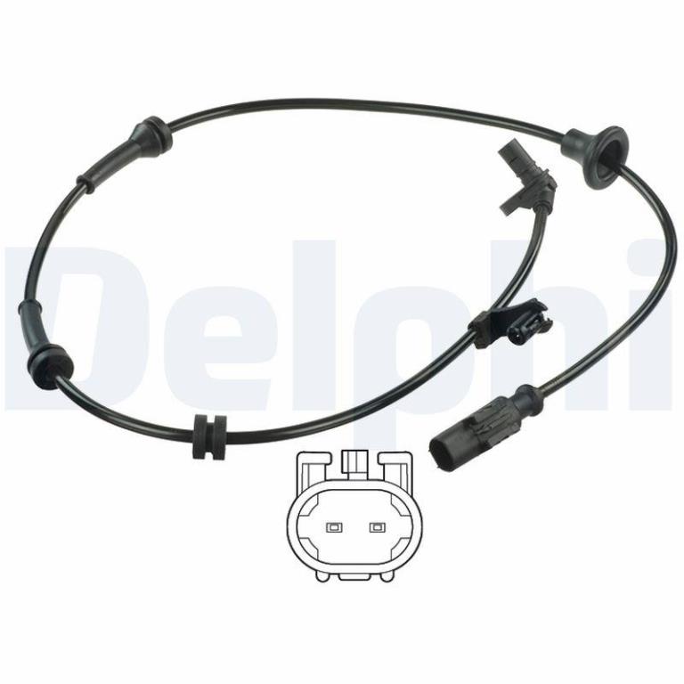 Capteur ABS (Capteur de vitesse de roue) DELPHI ref. SS20343