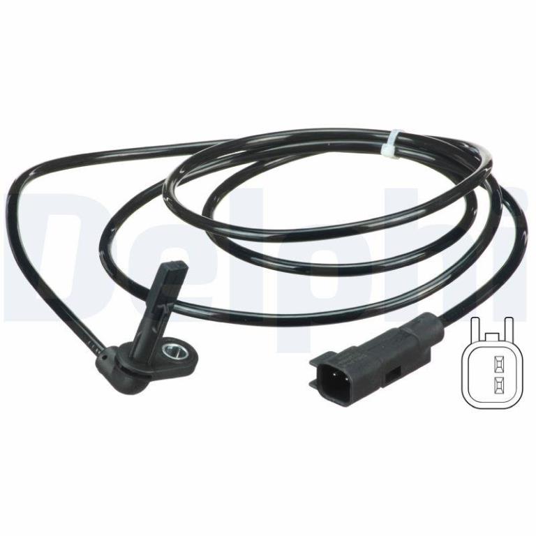 Capteur ABS (Capteur de vitesse de roue) DELPHI ref. SS20356