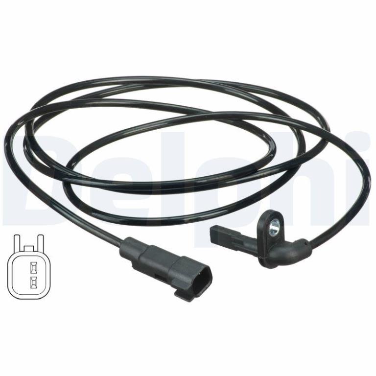 Capteur ABS (Capteur de vitesse de roue) DELPHI ref. SS20357