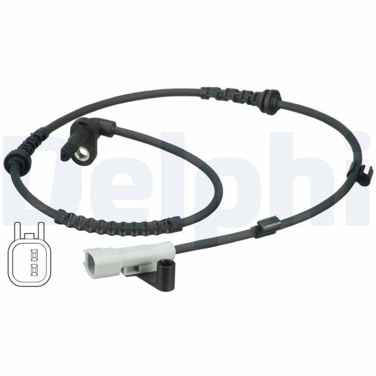 Capteur ABS (Capteur de vitesse de roue) DELPHI ref. SS20363