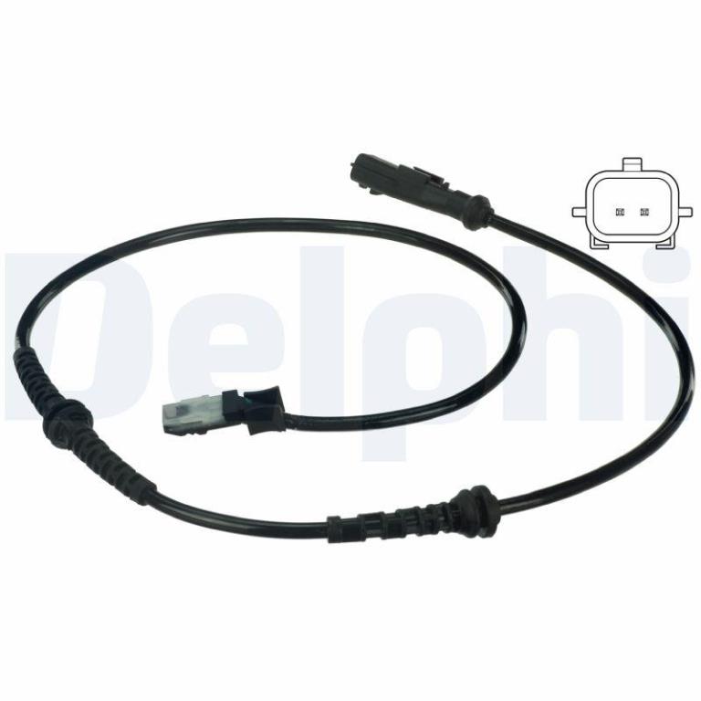 Capteur ABS (Capteur de vitesse de roue) DELPHI ref. SS20366