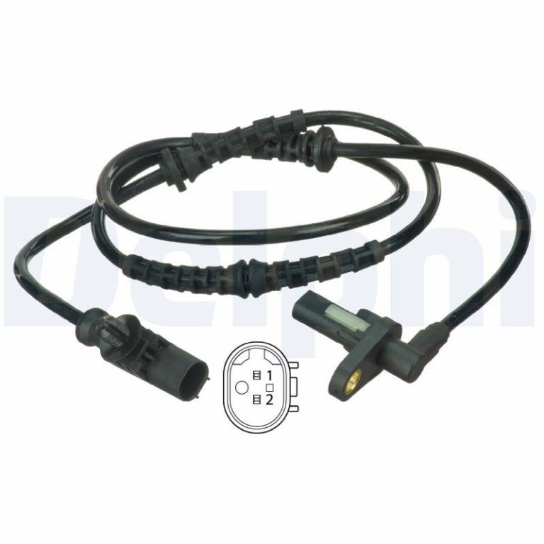Capteur ABS (Capteur de vitesse de roue) DELPHI ref. SS20367