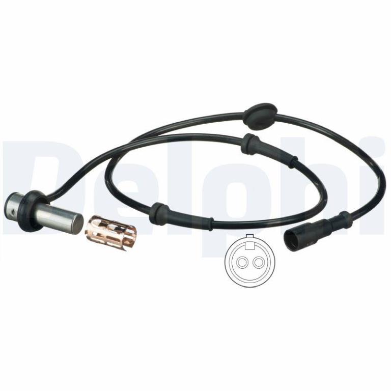 Capteur ABS (Capteur de vitesse de roue) DELPHI ref. SS20370