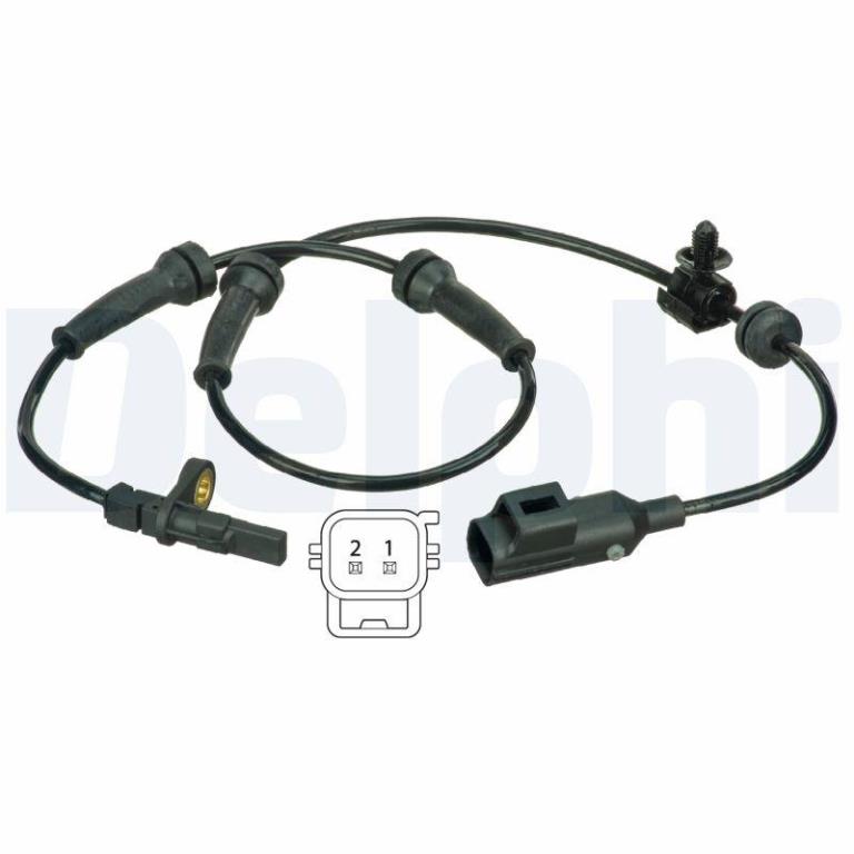 Capteur ABS (Capteur de vitesse de roue) DELPHI ref. SS20373