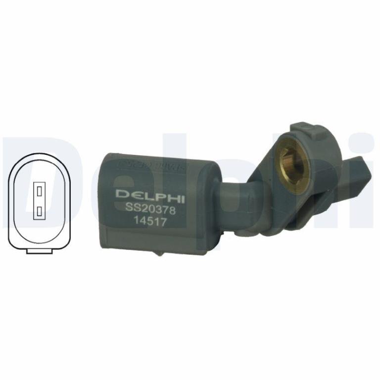 Capteur ABS (Capteur de vitesse de roue) DELPHI ref. SS20378